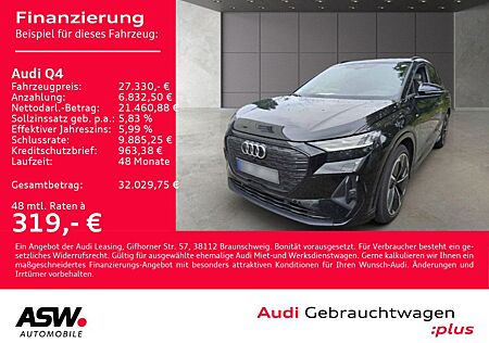 Audi Q4 e-tron Q4 S line 40 e-tron Navi Matrix Pano Sonos