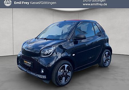 Smart ForTwo cabrio EQ passion 22kW|Verdeck rot