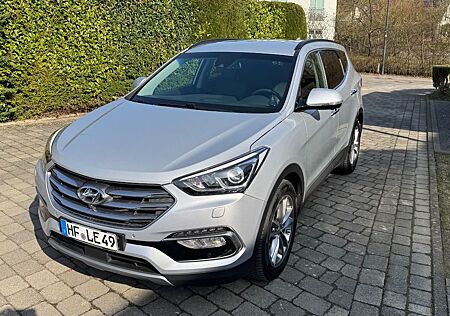 Hyundai Santa Fe blue 2.2 CRDi Premium 4WD Automatik...
