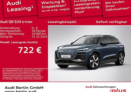 Audi Q6 e-tron qu. 285 kW