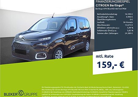 Citroën Berlingo MPV BlueHDi 100 Feel PKW
