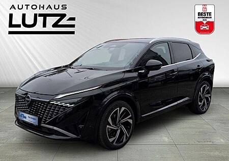 Nissan Qashqai gebraucht kaufen Nissan Qashqai Tekna+ e-Power HUD Panorama Navi Leder M