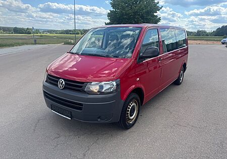 VW T5 Transporter Volkswagen T5 Caravelle lang 4Mot *Klima*Leder*AHK*