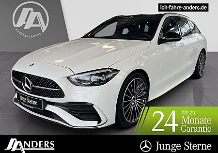 Mercedes-Benz C 220 d T AMG+MBUX+Night+Pano+AHK+SOUND+Kam+LED