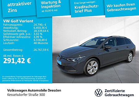 VW Golf Volkswagen VIII Variant 1.5 TSI DSG Style LED Navi AHZ