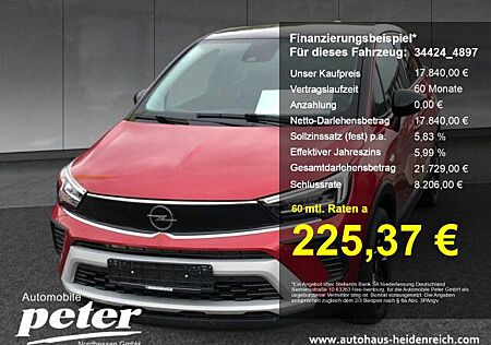 Opel Crossland X Crossland 1.2 Turbo GS Line Klimaautomatik Sitzh