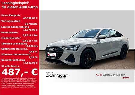 Audi e-tron Sportback 55 quattro S line HUD Luftfeder