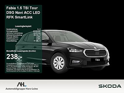 Skoda Fabia 1.5 TSI Tour DSG Navi ACC LED RFK SmartLin