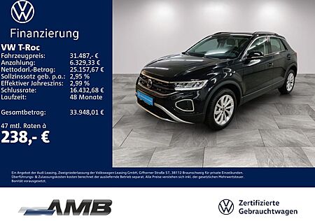 VW T-Roc Volkswagen Life 1.5 TSI DSG/LED/Navi/Standhzg/01.30Ga