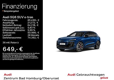 Audi Q6 e-tron SQ6 SUV e-tron quattro*Navi*LED*Alu*HUD*B&O*PDC*
