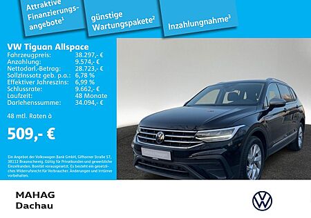 VW Tiguan Allspace Volkswagen 2.0 TDI 4Mot. LIFE AHK Navi LED