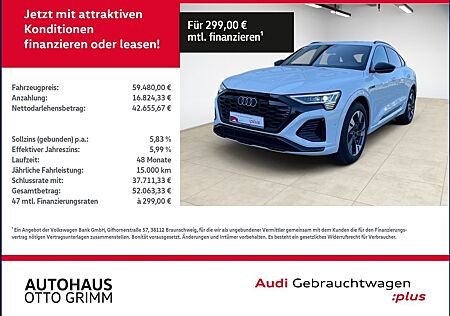 Audi Q8 e-tron 55 quattro S line LED