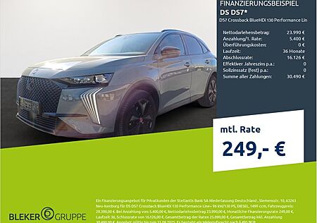 DS Automobiles DS7 Crossback BlueHDi 130 Performance Line+