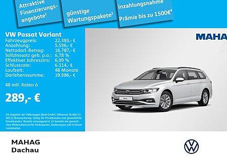 VW Passat Variant Volkswagen Business 2.0 TDI LED Navi ParkPil