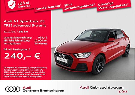 Audi A1 SPORTBACK 25 TFSI ADVANCED S-TRON. PDC SITZH.