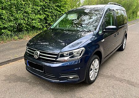 VW Caddy Volkswagen Maxi 2.0TDi*BlueMot*7-Sitzer*TÜV*AHK*SHZ*