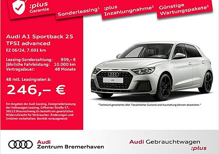 Audi A1 SPORTBACK 25 TFSI S-TRONIC ADVANCED LED TEMPO