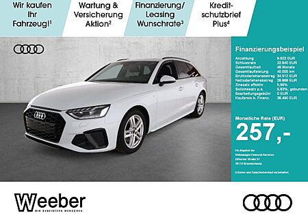 Audi A4 Avant S-Line Black AHK-VORB.*LED*NAVI*PANO*5J