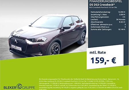 DS Automobiles DS3 Crossback PureTech 155 So Chic
