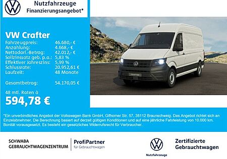 VW Crafter Volkswagen 35 Kasten MR HD 2.0 TDI *VIRTUAL*R-KAM*