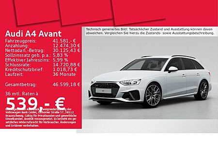 Audi A4 Avant 40 TFSI qu. S tronic S line ACC/AHK/Vir