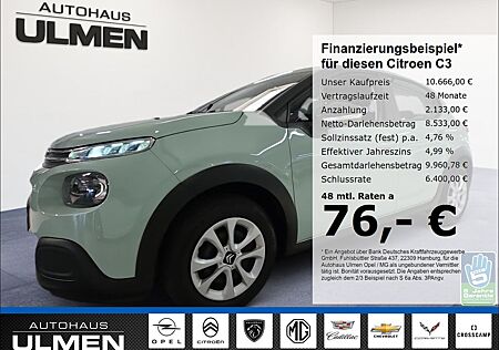 Citroën C3 Feel 1.2 PureTech LED-Scheinwerfer Allwetter