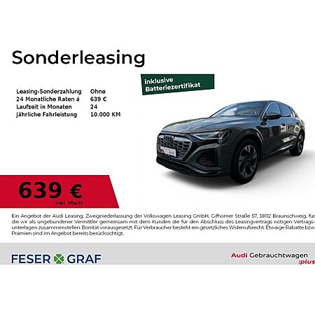 Audi Q8 e-tron leasen