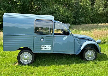Citroën 2 CV Kastenente H-Kennzeichen