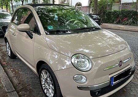 Fiat 500C 1.2 8V Lounge C Lounge Beige Cabrio