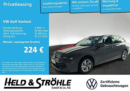 VW Golf Volkswagen Variant Life 1.5 TSI AHK HuD LED NAV PDC