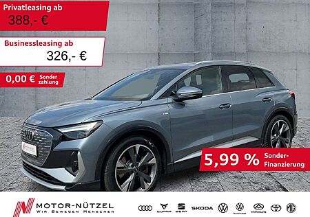 Audi Q4 e-tron 50 QU S-LINE LED+NAV+SONOS+HuD+RFK+ACC