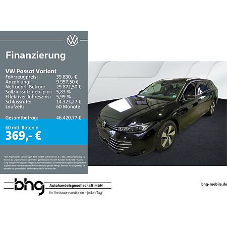 VW Passat Variant leasen