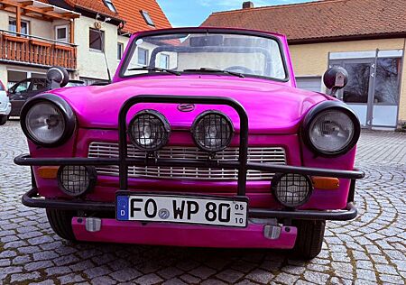 Trabant 601 601A Cabrio (1962) in Pink, fahrbereit