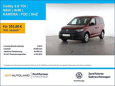 Volkswagen Caddy 2.0 TDI | NAVI | AHK | KAMERA | PDC | SHZ