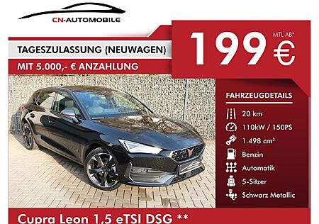 Cupra Leon 1,5 eTSI DSG #RATE ab 199,-€/Monat