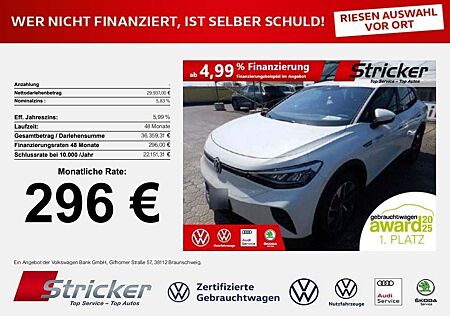 VW ID.4 Volkswagen Pro Performance 150/77 296,-ohne Anzahlung