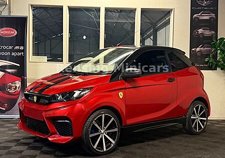Aixam Coupe Coupé RED Ferrari Alpina Mopedauto Microcar 45KM