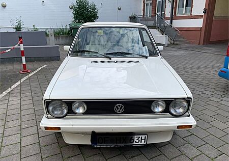 VW Golf Volkswagen 1 Karmann servo Leder Alufelgen top Zustand