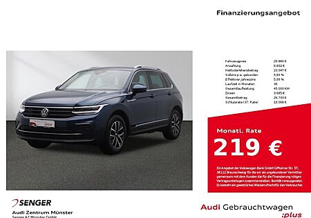 VW Tiguan Volkswagen 2.0 TDI Life DSG Navi CarPlay LED AHK