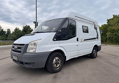 Ford Transit Camper hoch TÜV 11/2025 Bett AHK