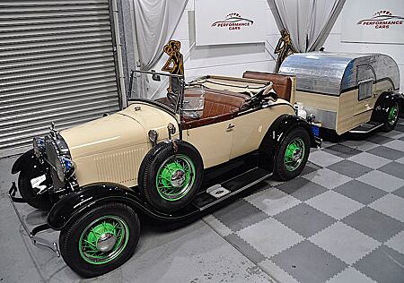 Ford A-MODEL + WOHNWAGEN-SUPER ZUSTAND- 3,2 L