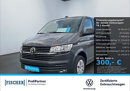 VW T6 Kombi Volkswagen T6.1 Kombi 2.0TDI DSG lang LR SHZ GRA PDC vorn &