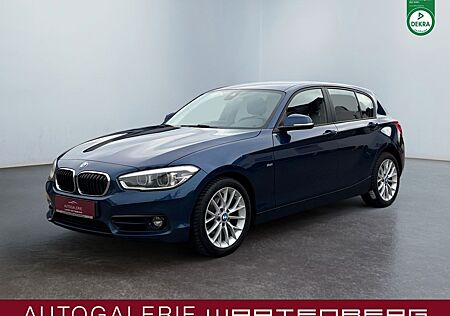 BMW 120d xD Lim. Sport Line/NAVI PROF/AHK/LED/LEDER/