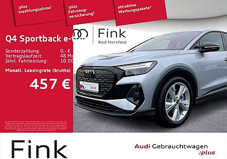 Audi Q4 e-tron Q4 Sportback 45 e-tron S line HuD AHK