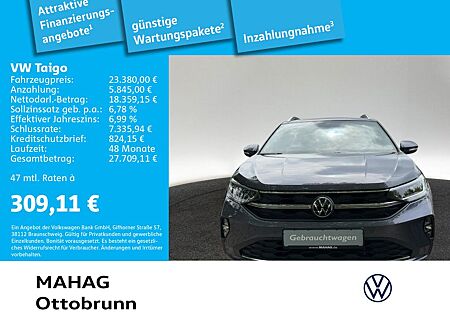 VW Taigo Volkswagen 1.0 TSI STYLE Navi IQ.Light Alu17AberdeenB