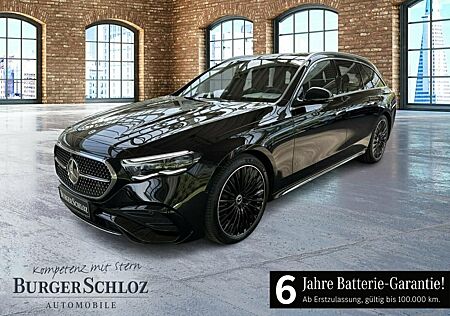 Mercedes-Benz E 300 e T-Modell mit EQ Hybrid Technologie Pano
