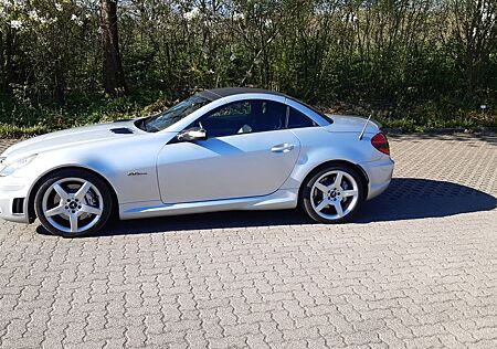 Mercedes-Benz SLK 55 AMG AMG, Scheckheft, Carbon