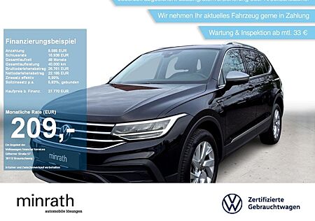 VW Tiguan Allspace Volkswagen Life 2.0 TDI DSG AHK+HUD+VIRT+RF