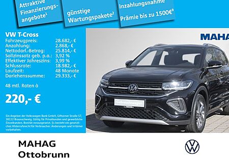VW T-Cross Volkswagen 1.5 TSI R-Line Navi IQ.LIGHT AHK DSG