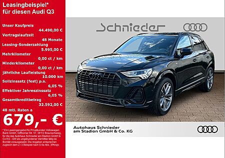 Audi Q3 35TFSI SLINE LED,AHK,VIRTUEL,SHZ,PDC,NAVI